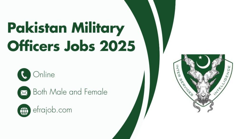 Pakistan Military Officers Jobs 2025