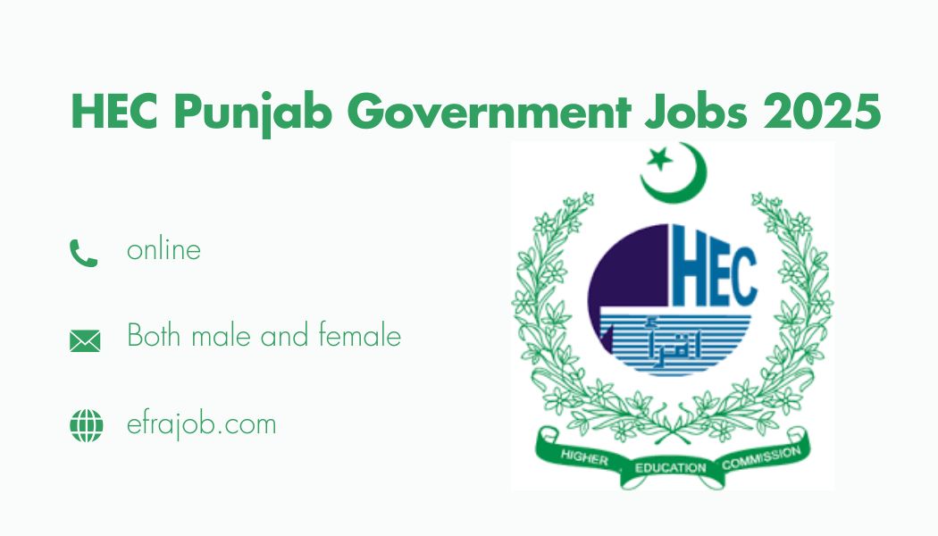 HEC Punjab Government Jobs 2025