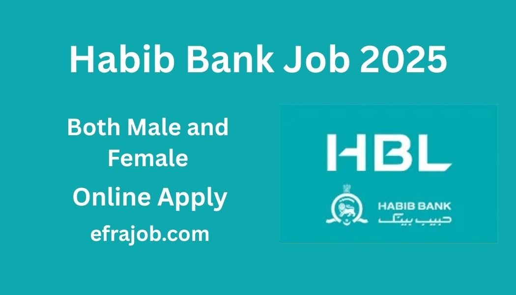 Habib Bank Job 2025