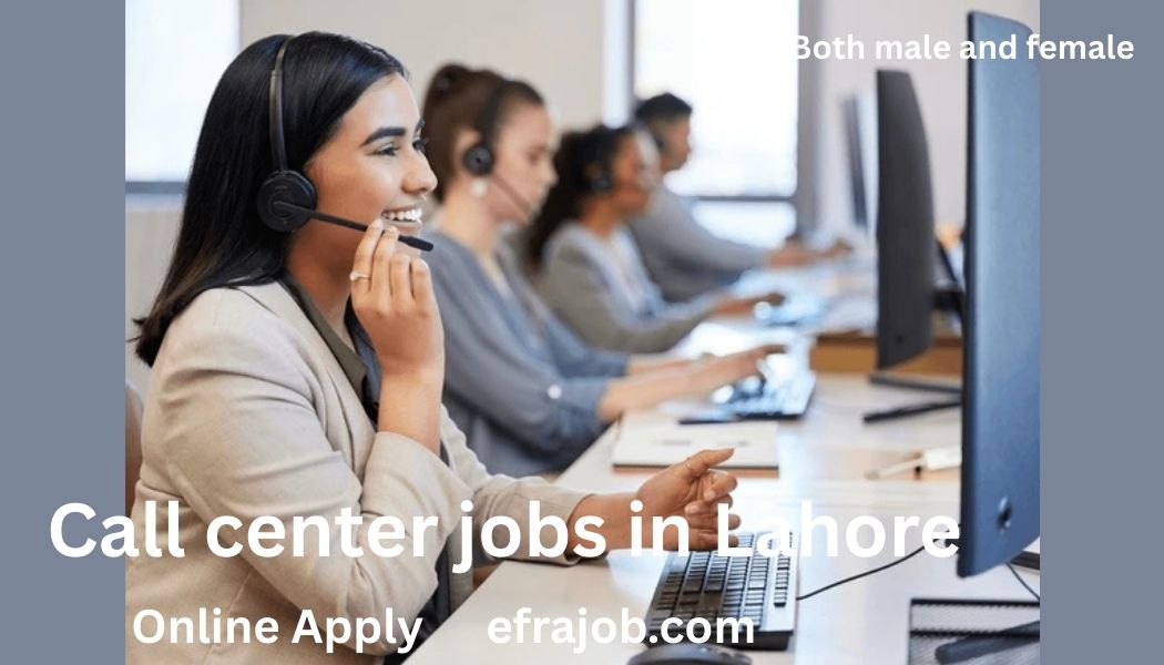 Call center jobs in Lahore