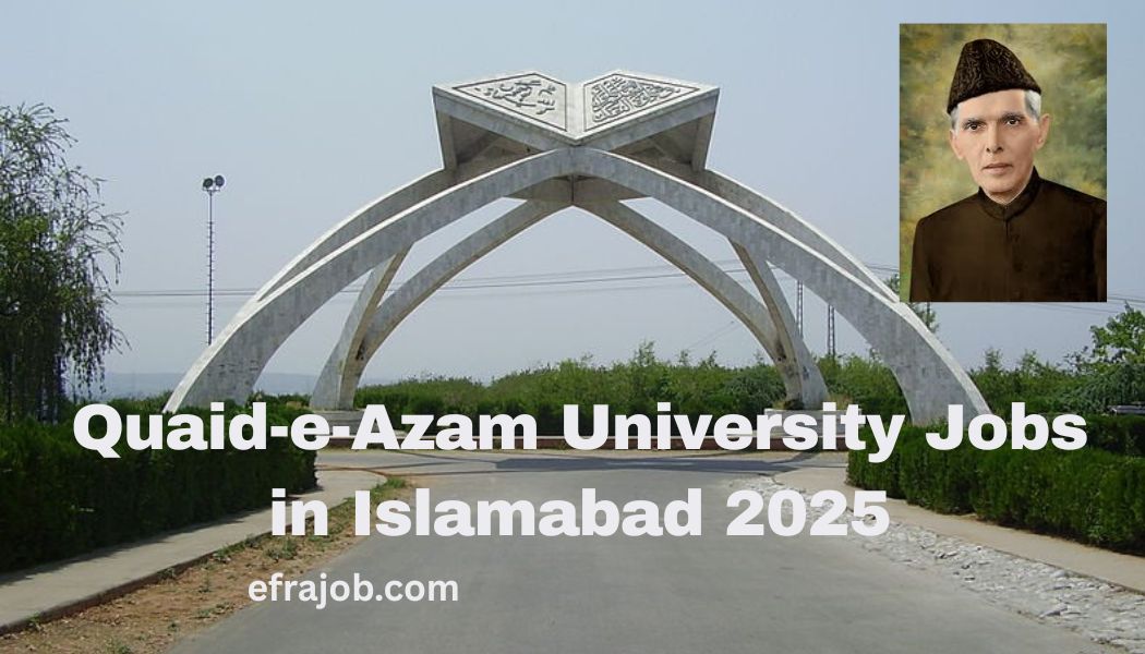 Quaid-e-Azam University Jobs in Islamabad 2025
