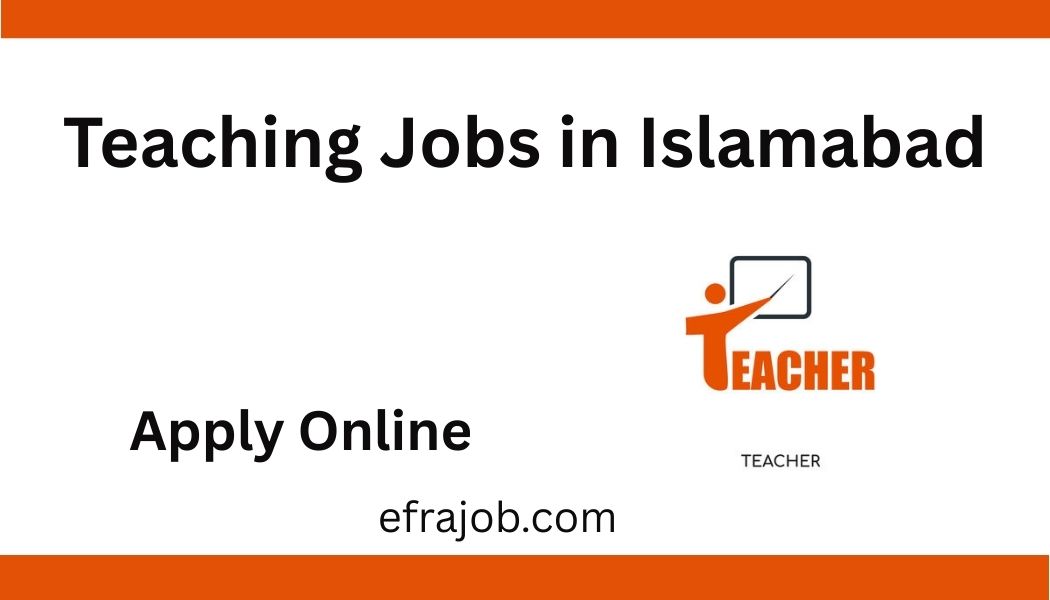 Teaching Jobs in Islamabad