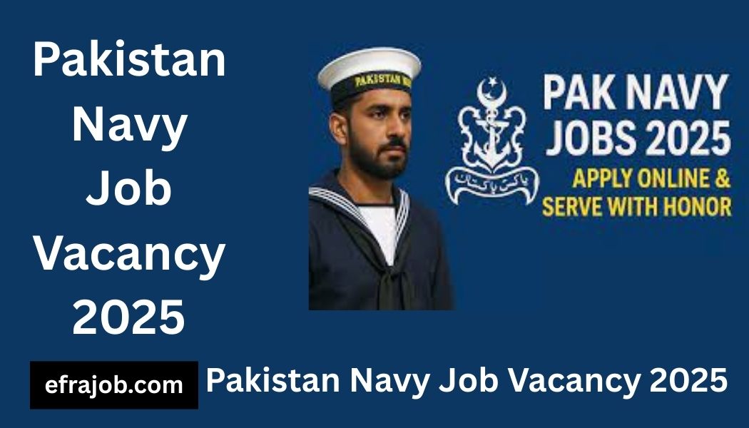 Pakistan Navy Job Vacancy
